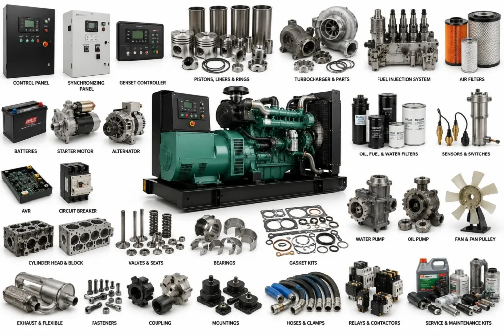 Diesel-spareparts